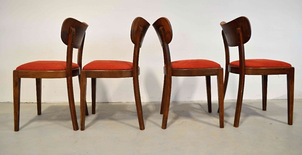 Židle Thonet červené